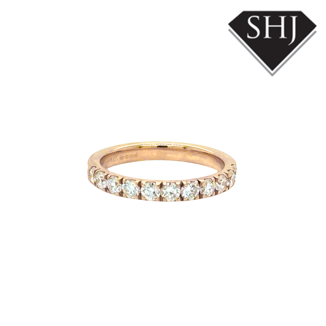 18ct Yellow Gold 0.75ct Diamond Eternity Ring