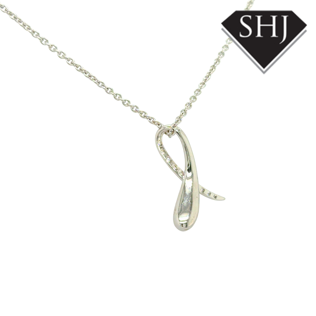 Silver Sycamore Pendant & Chain Lucy Q