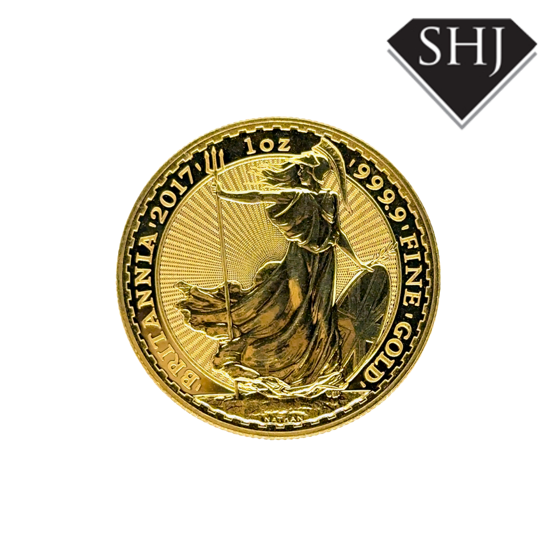 24ct 1oz Britannia Finest Gold Coin 2017
