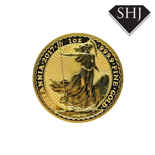 24ct 1oz Britannia Finest Gold Coin 2017