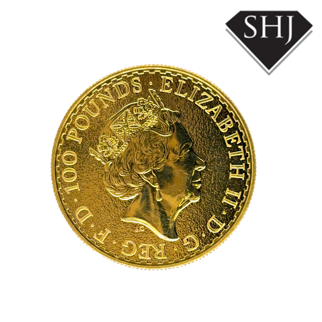 24ct 1oz Britannia Finest Gold Coin 2017