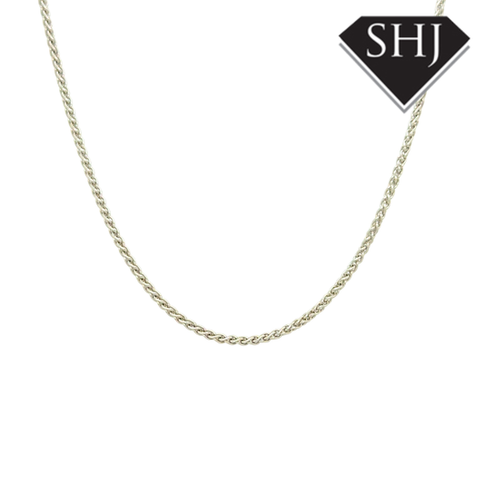 18ct White Gold 16" Chain