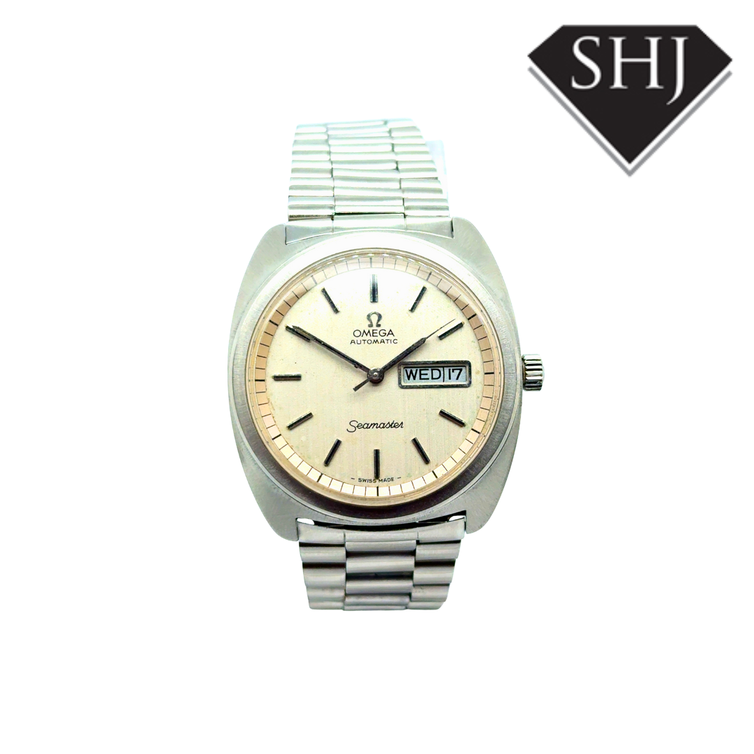 Omega Seamaster Stainless Steel Day Date 1969
