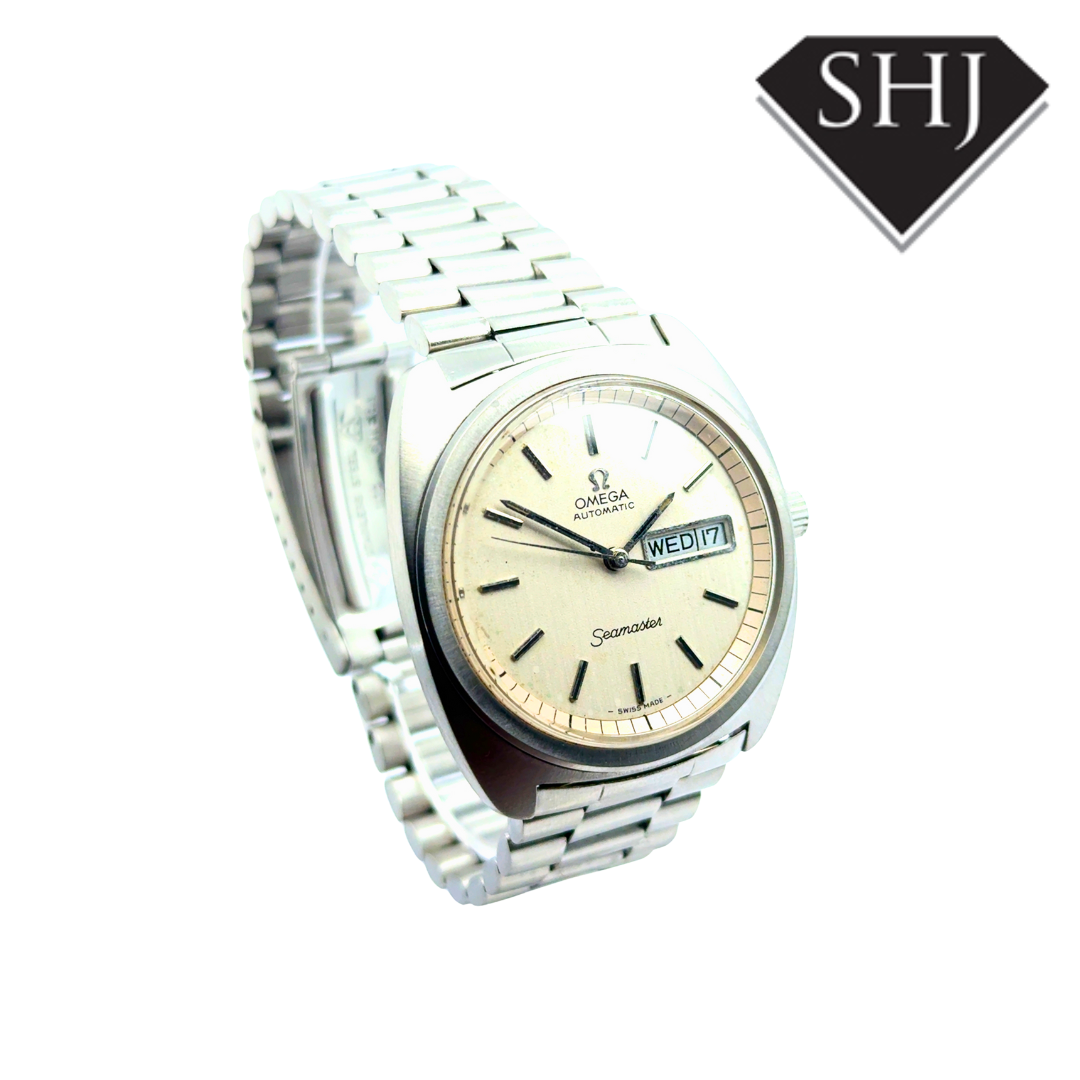 Omega Seamaster Stainless Steel Day Date 1969