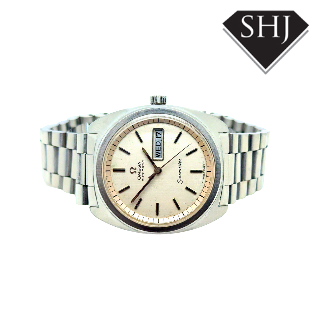 Omega Seamaster Stainless Steel Day Date 1969