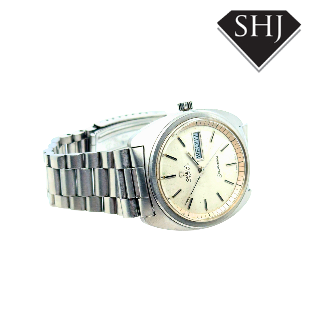 Omega Seamaster Stainless Steel Day Date 1969