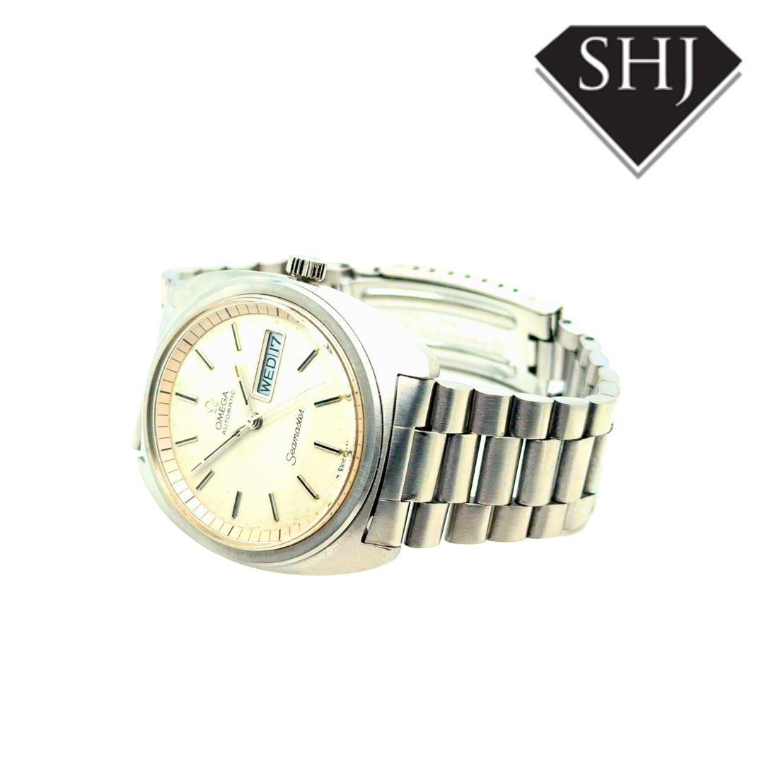 Omega Seamaster Stainless Steel Day Date 1969