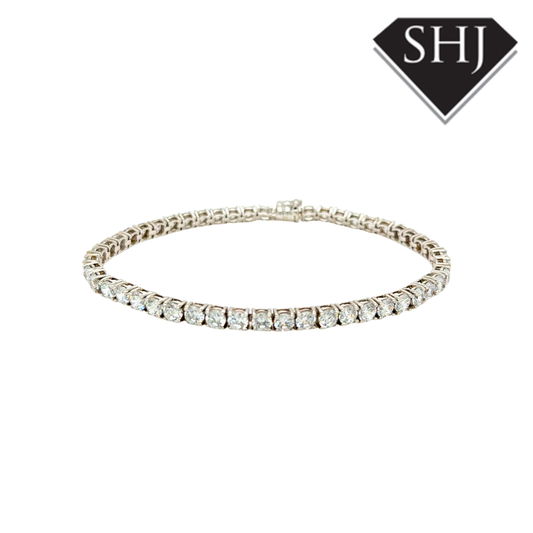Silver CZ Tennis Bracelet