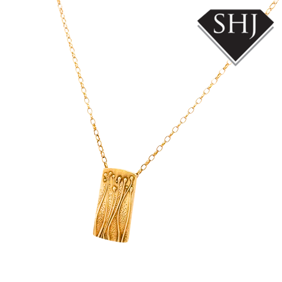 9ct Yellow Gold Ola Gorie Pendant & Chain