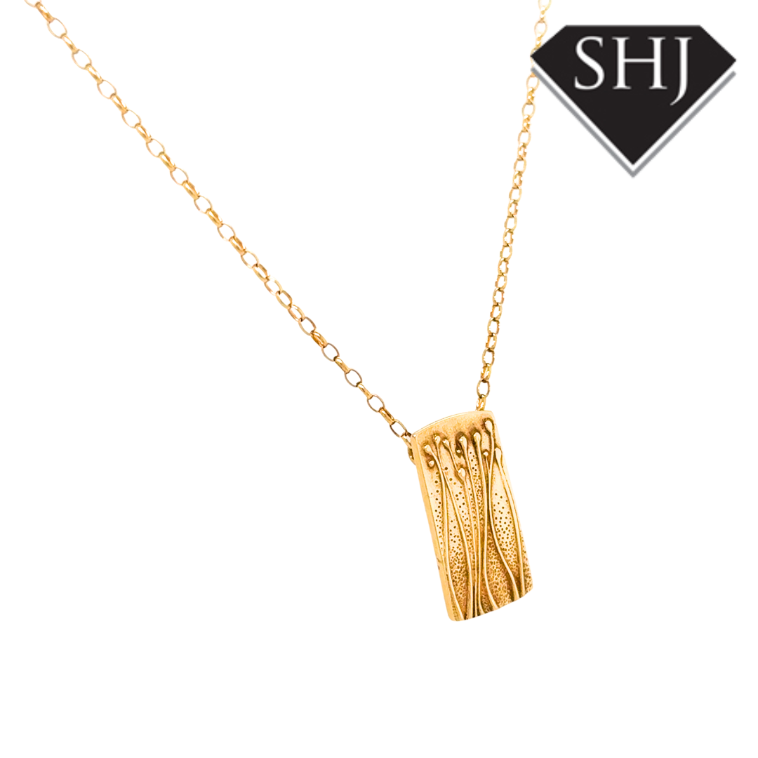 9ct Yellow Gold Ola Gorie Pendant & Chain
