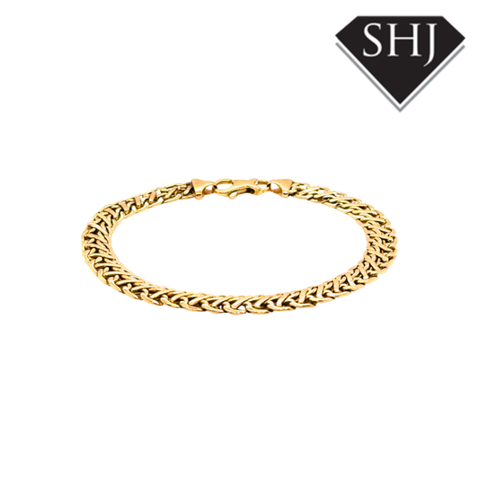 14ct Yellow Gold Fancy Link Bracelet