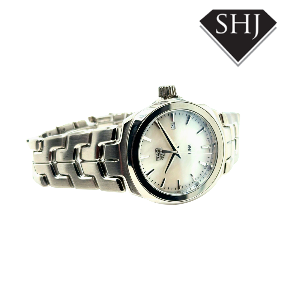Tag Heuer Ladies Link Mother Of Pearl Dial 2023 Box & Papers