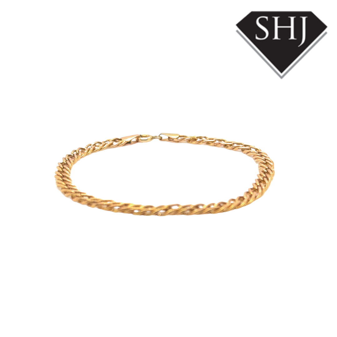 9ct Yellow Gold Link Bracelet