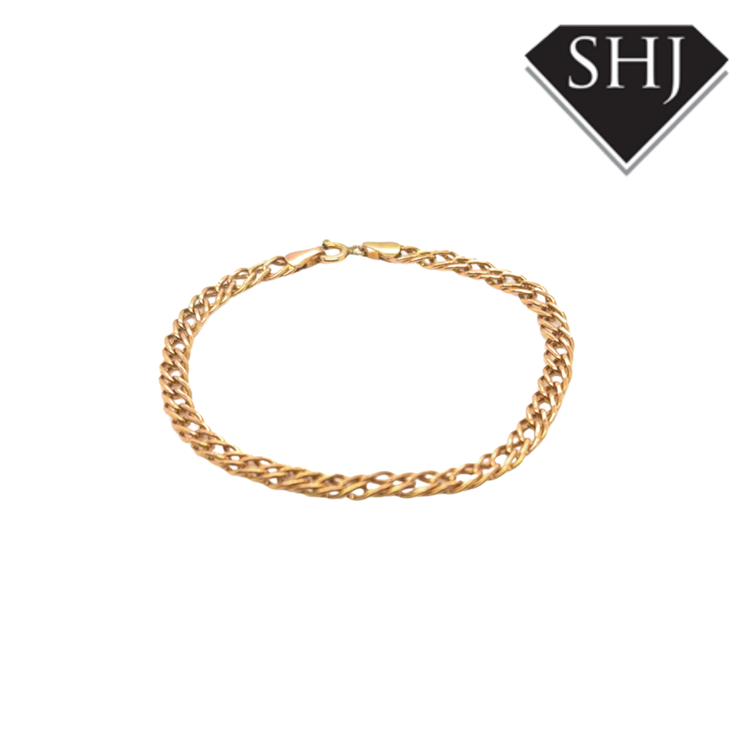 9ct Yellow Gold Link Bracelet