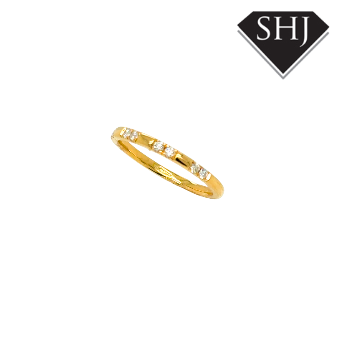 18ct Yellow Gold Diamond Eternity Ring