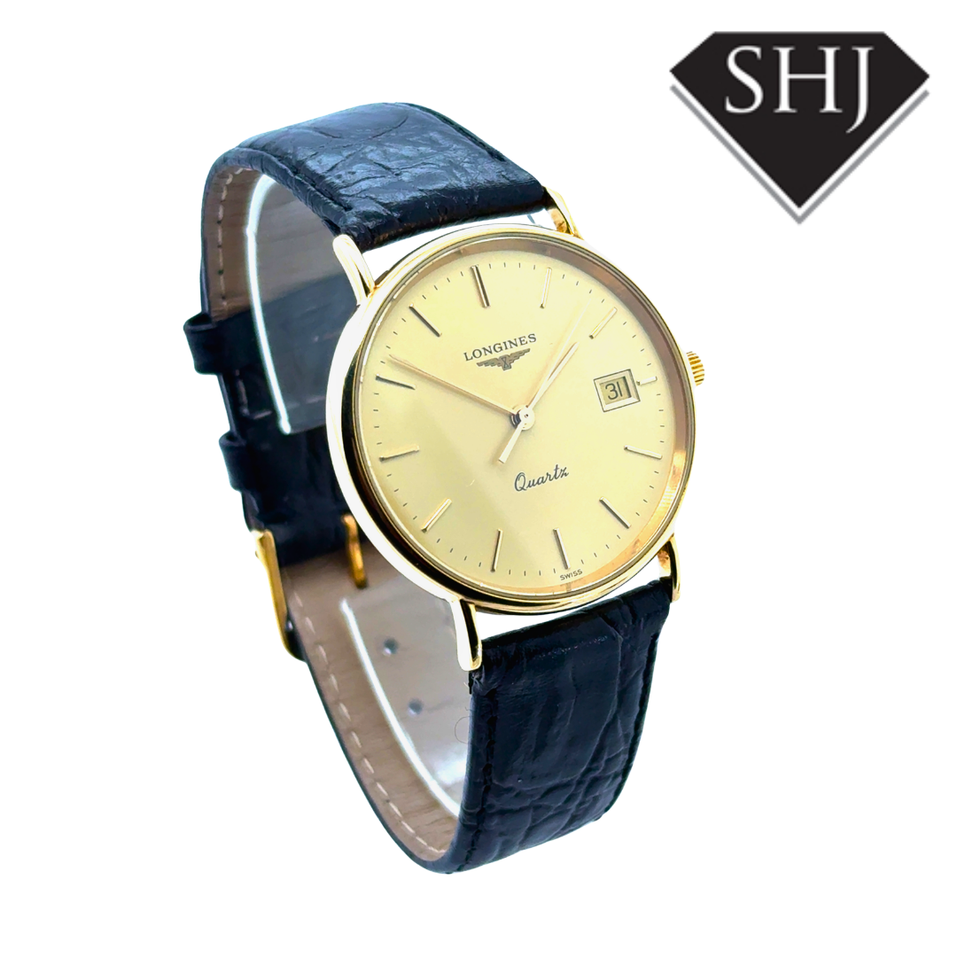 Longines 18ct Yellow Gold Quartz