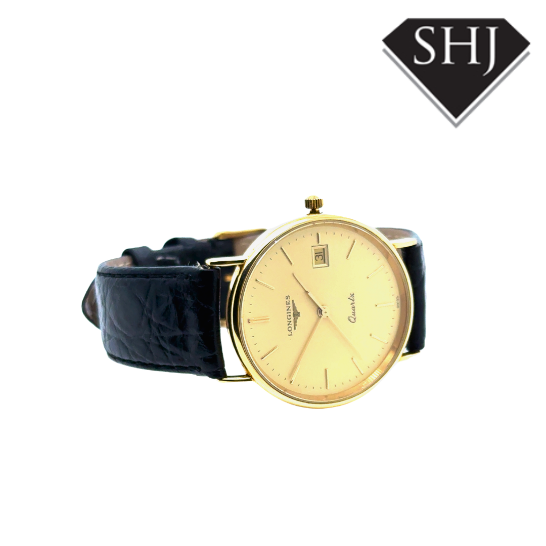 Longines 18ct Yellow Gold Quartz
