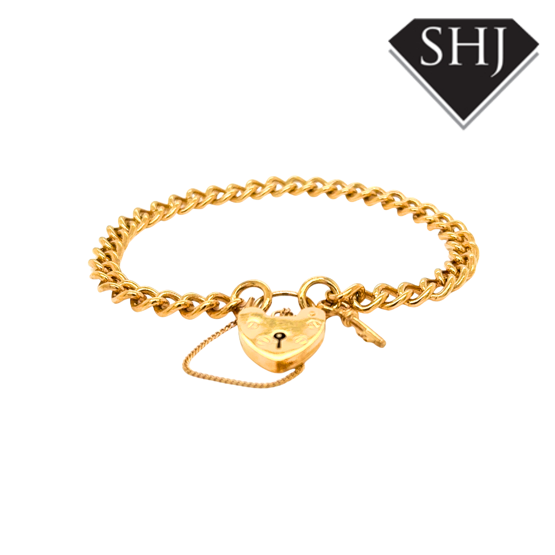 Silver Vermeil Gold Plated Gate Bracelet