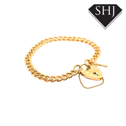 Silver Vermeil Gold Plated Gate Bracelet