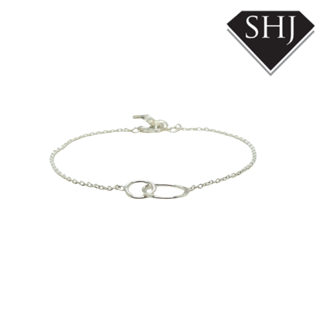 Silver Circle Bracelet