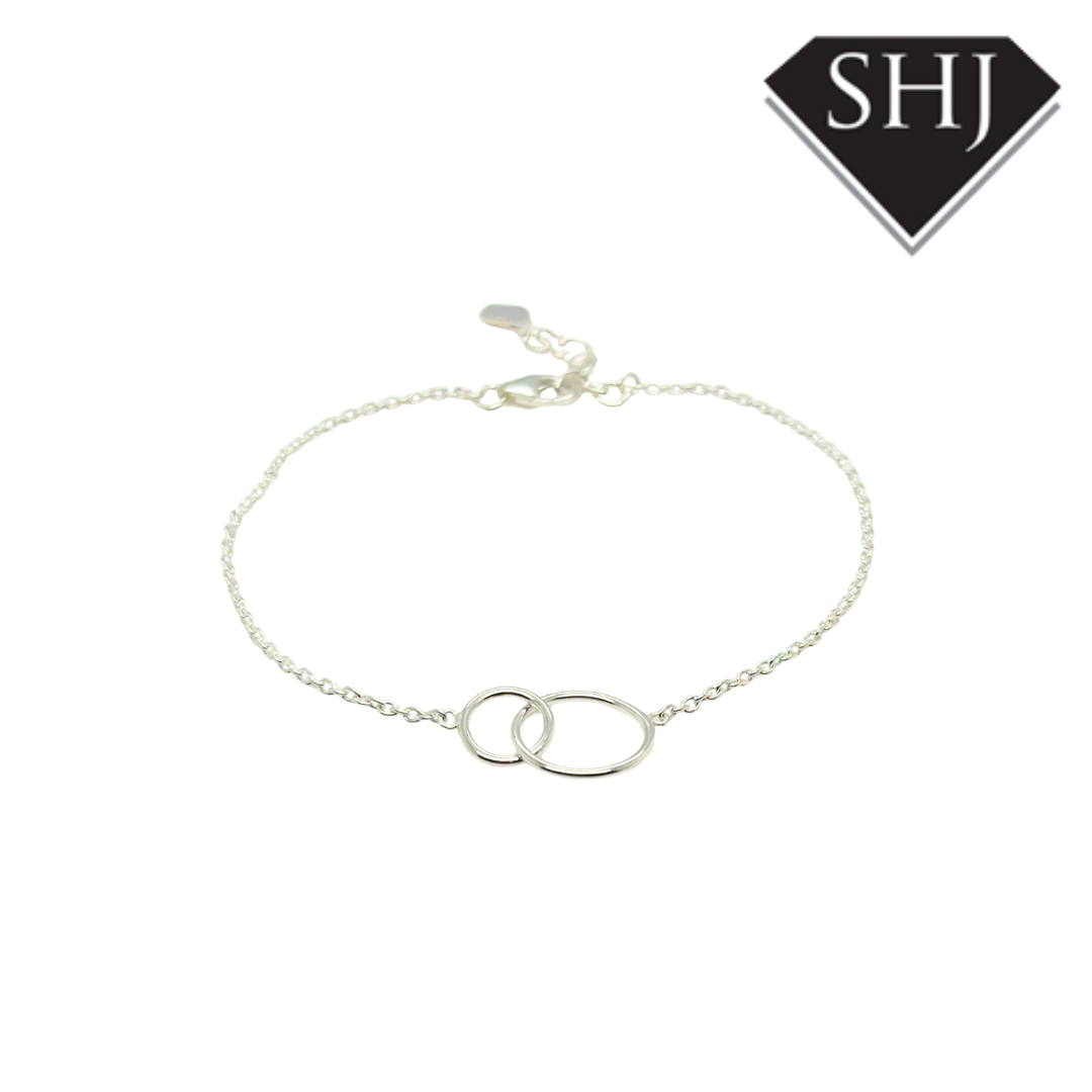Silver Circle Bracelet