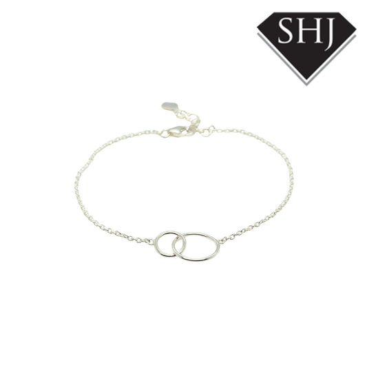 Silver Circle Bracelet