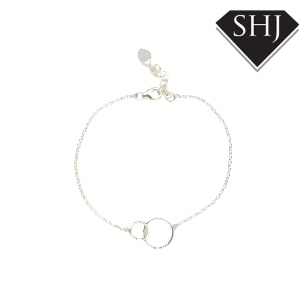 Silver Circle Bracelet