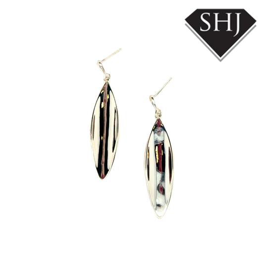 Silver Leaf Earrings