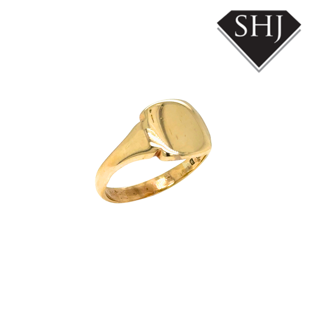 9ct Yellow Gold 6g Signet Ring