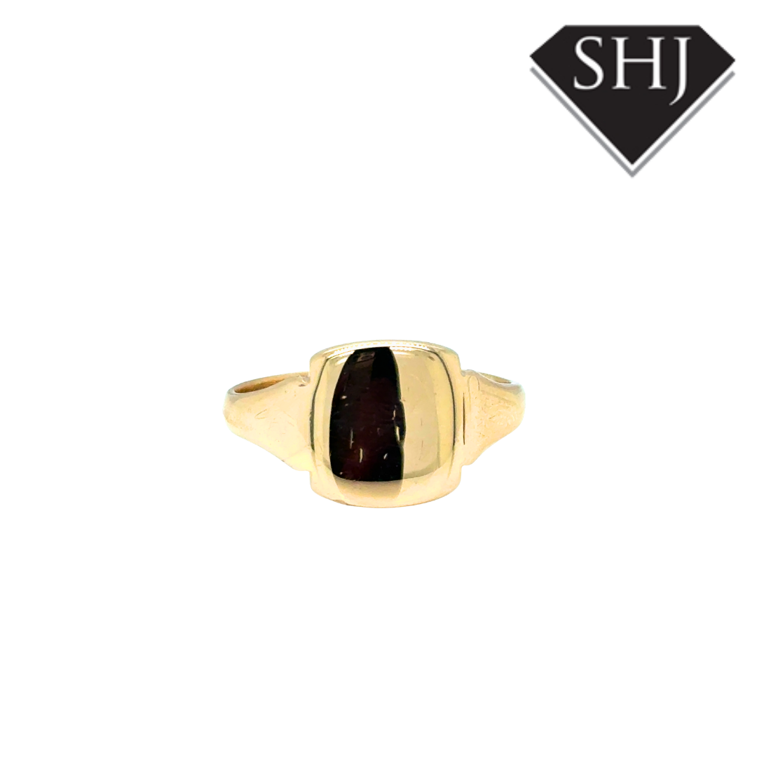 9ct Yellow Gold 6g Signet Ring