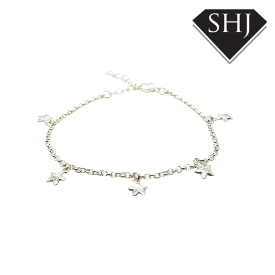 Silver Star Bracelet