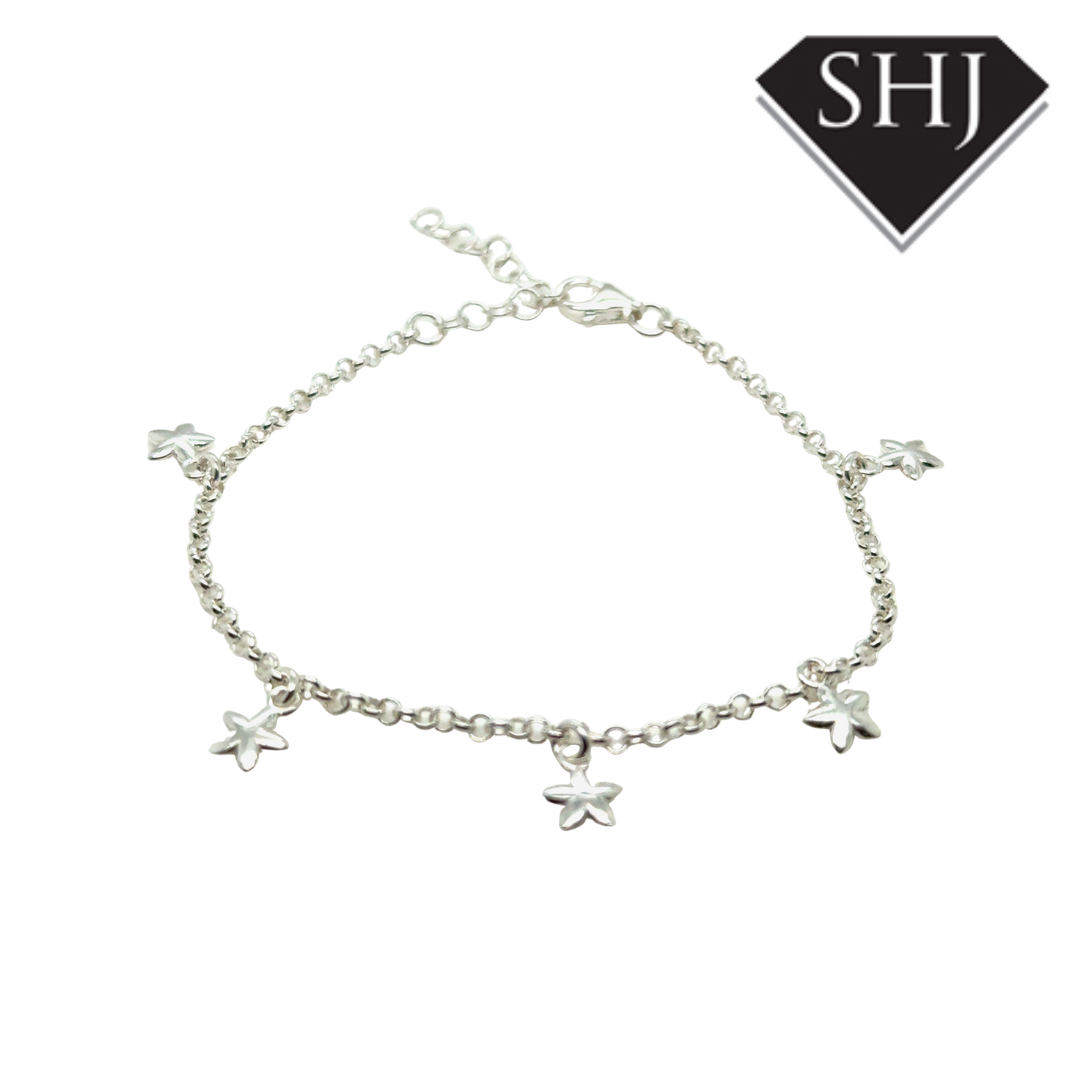 Silver Star Bracelet