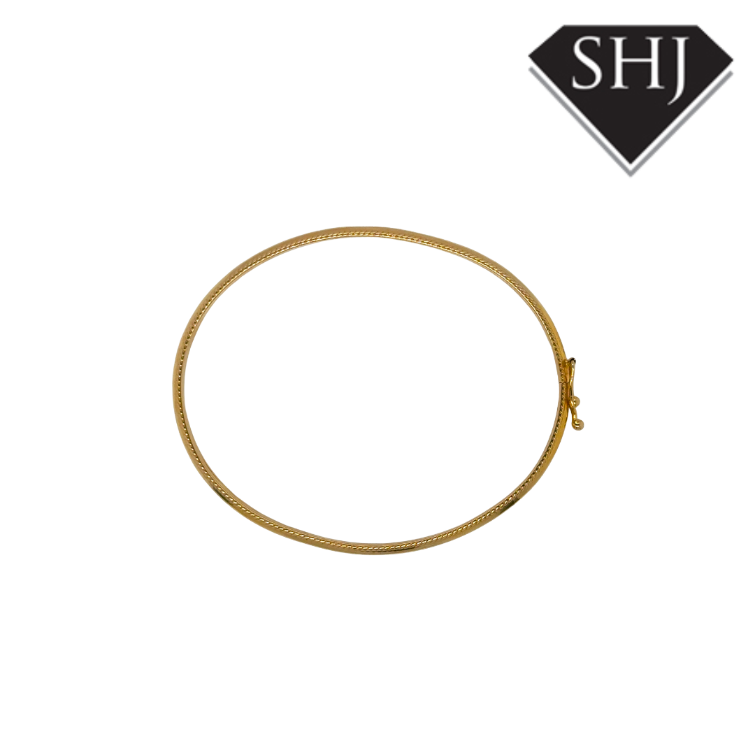 9ct Yellow Gold Bangle