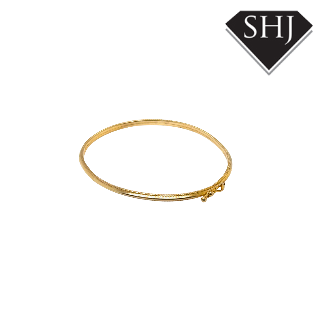 9ct Yellow Gold Bangle
