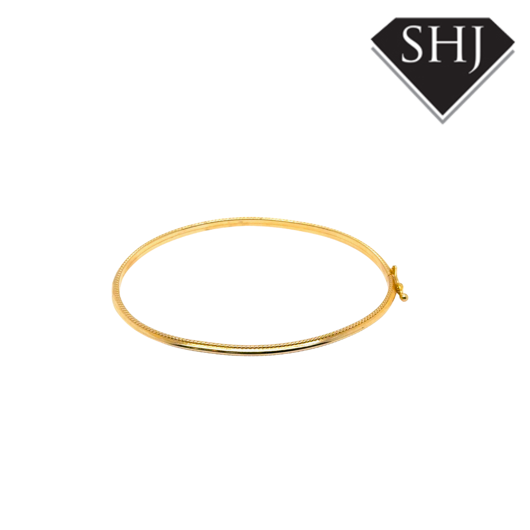 9ct Yellow Gold Bangle