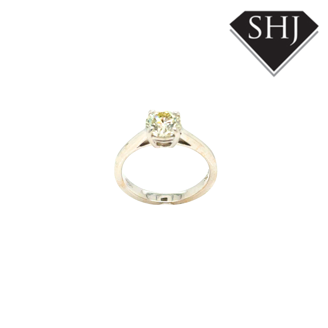 18ct White Gold 1.00ct Diamond Ring