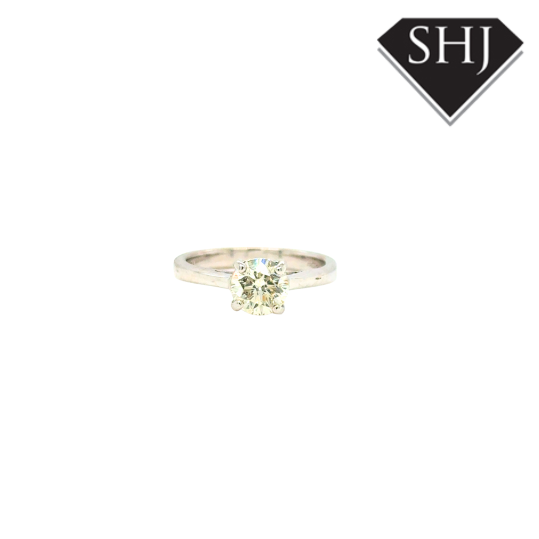 18ct White Gold 1.00ct Diamond Ring