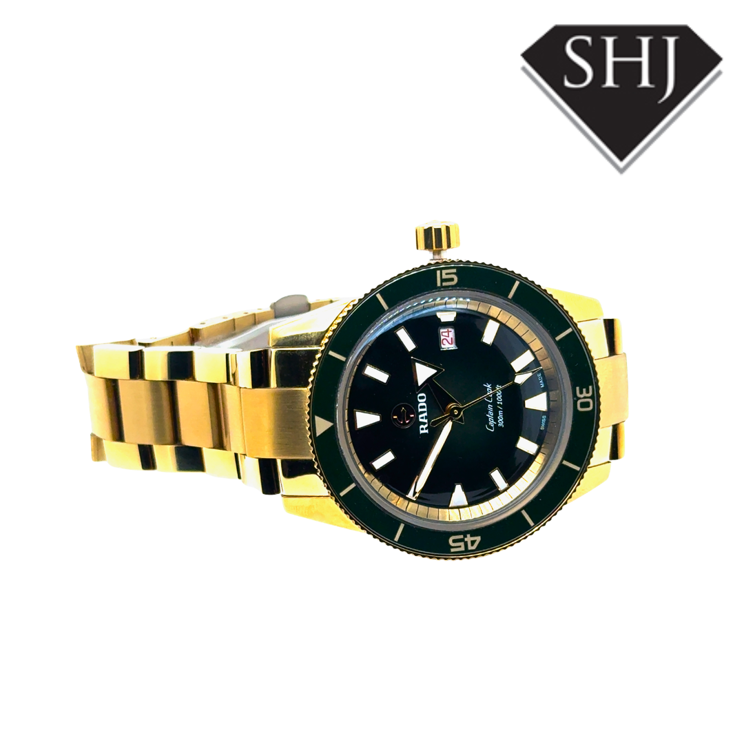 Rado Gold Plated Captain Cook 2025 Watch