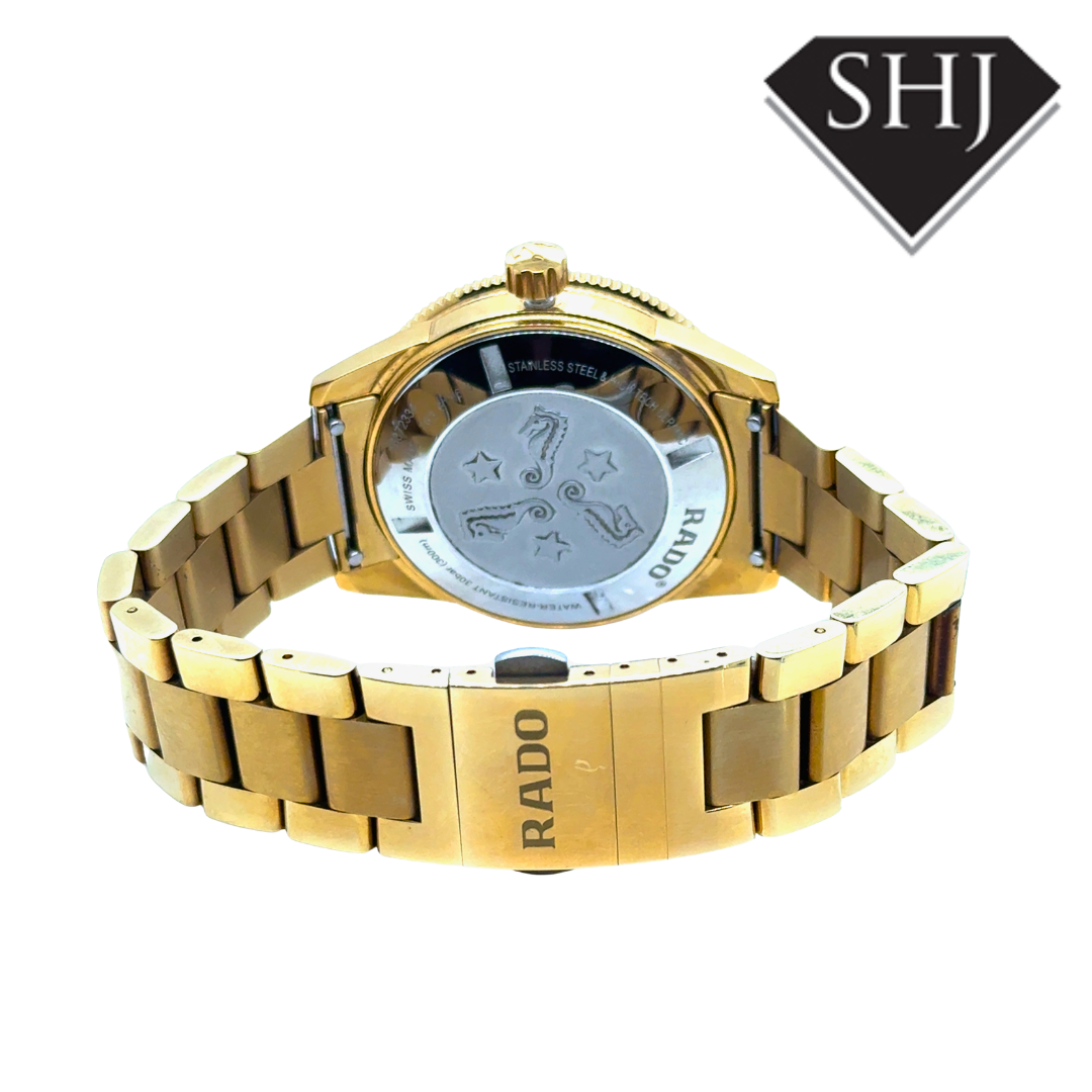 Rado Gold Plated Captain Cook 2025 Watch