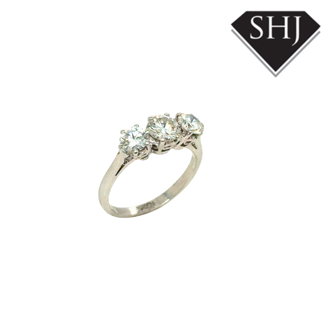 18ct White Gold 1.50ct Diamond Ring