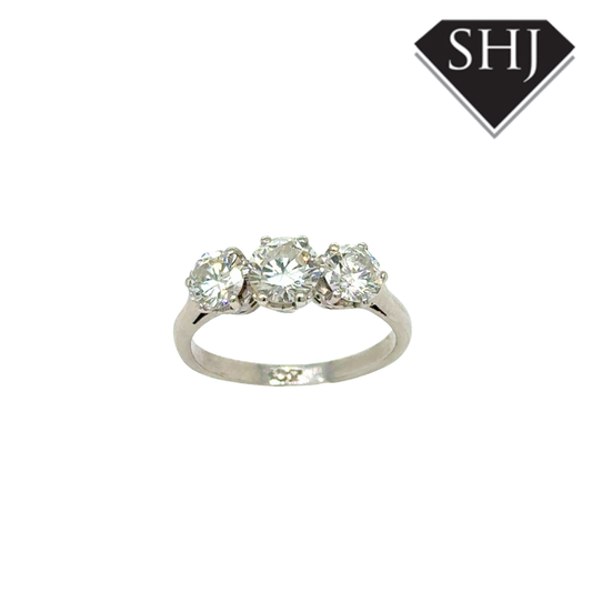 18ct White Gold 1.50ct Diamond Ring