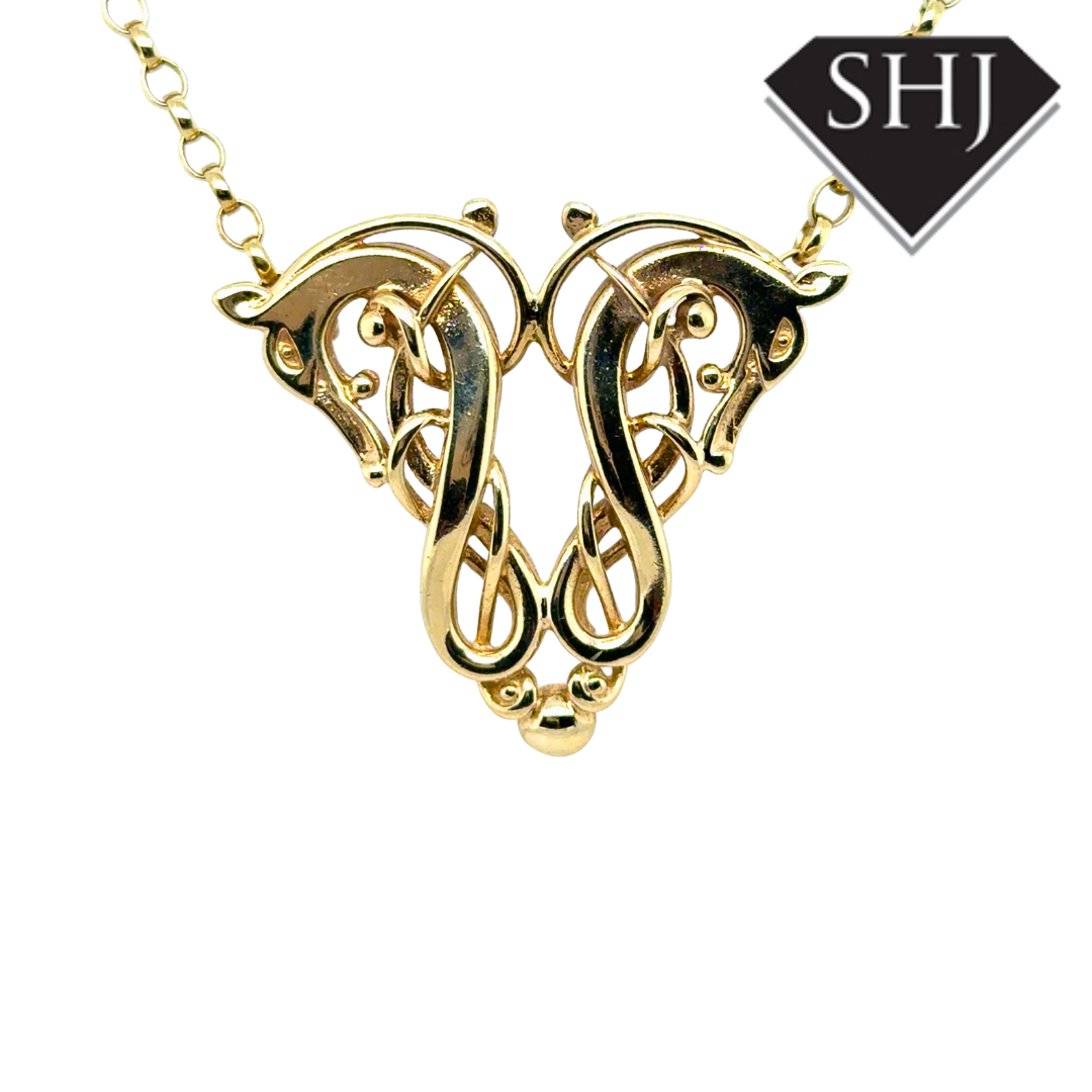 9ct Yellow Gold Ola Gorie Necklace