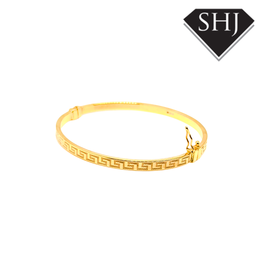 9ct Yellow Gold Bangle