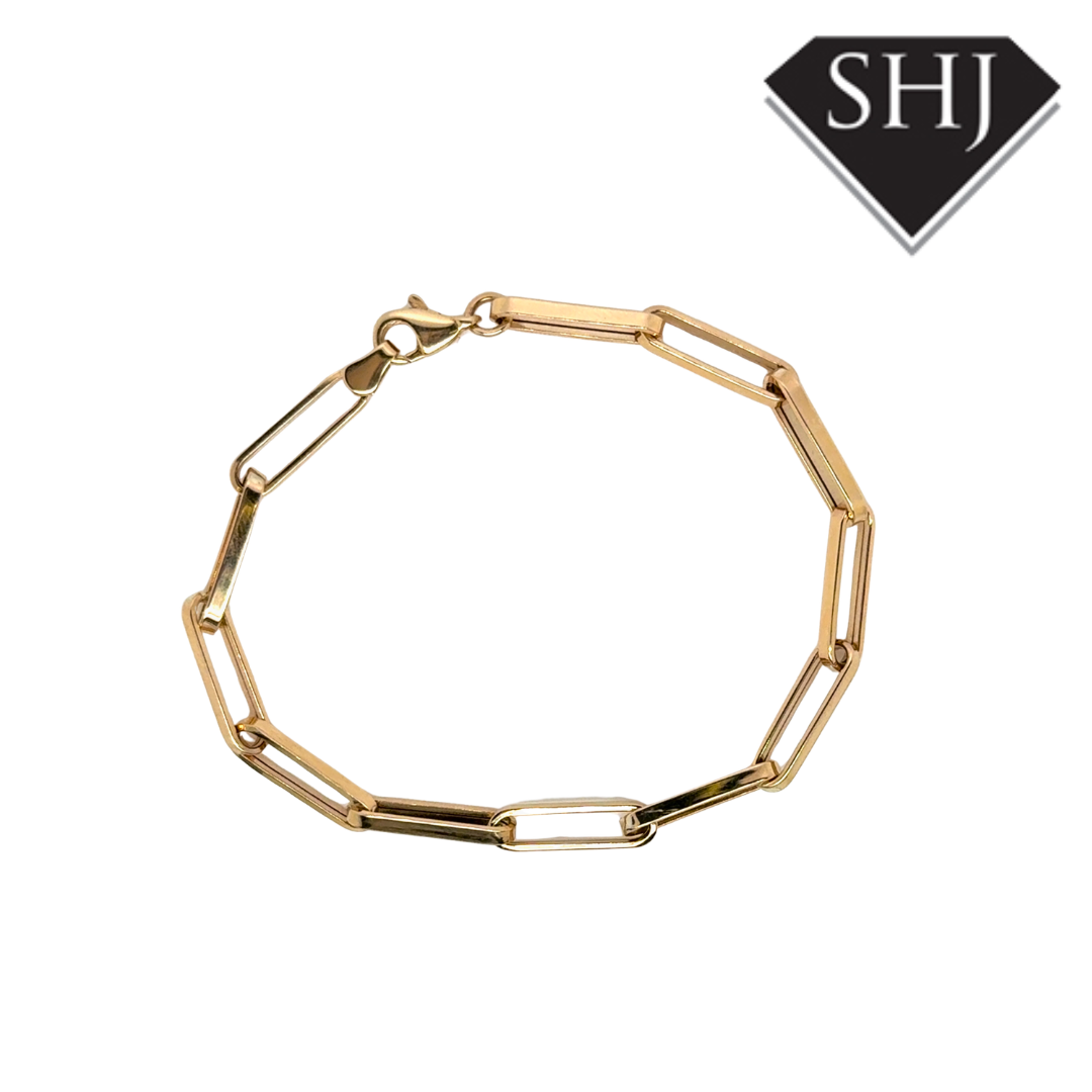 9ct Yellow Gold Link Bracelet
