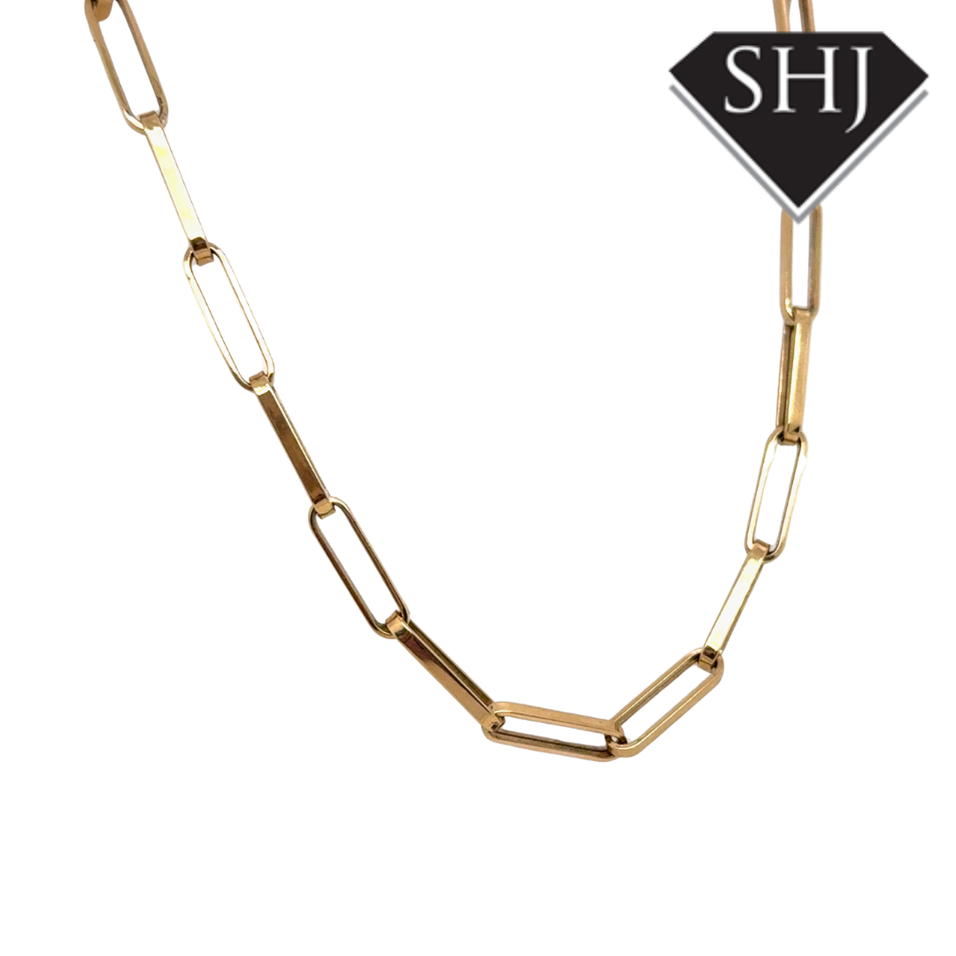 9ct Yellow Gold Collar Necklace