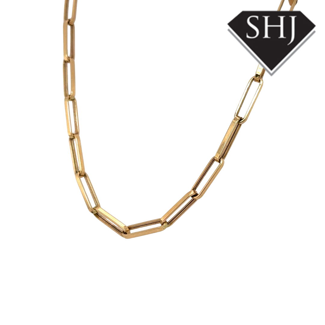 9ct Yellow Gold Collar Necklace