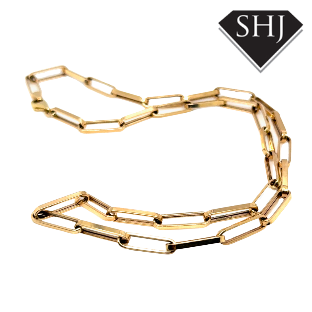 9ct Yellow Gold Collar Necklace