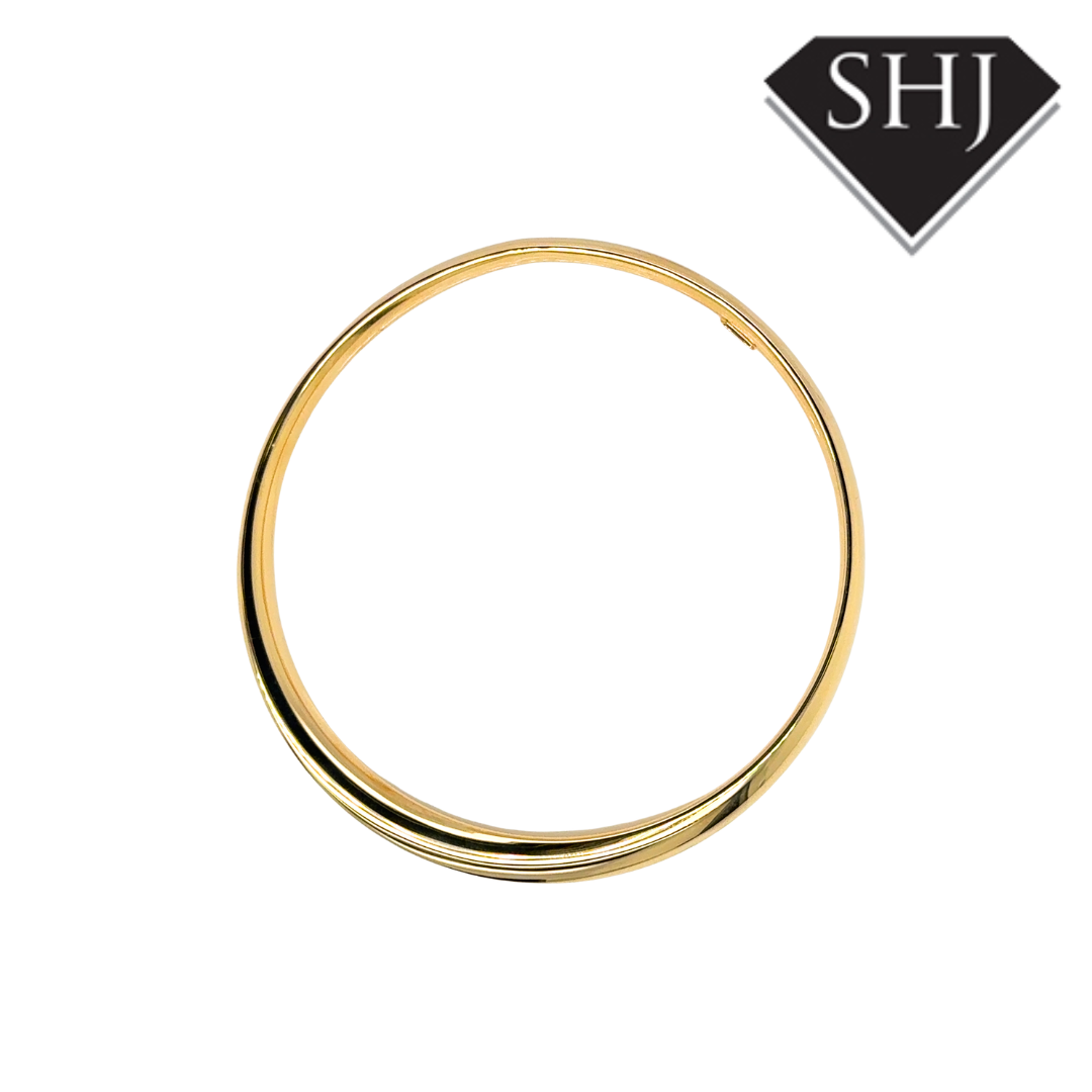 Silver Gold Plated Bangle