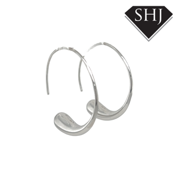 Silver Lucy Q Luna Earrings