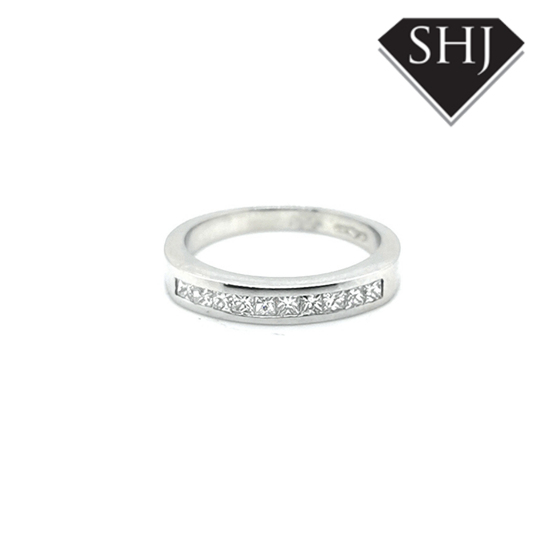 Platinum 0.50ct Diamond Eternity Ring
